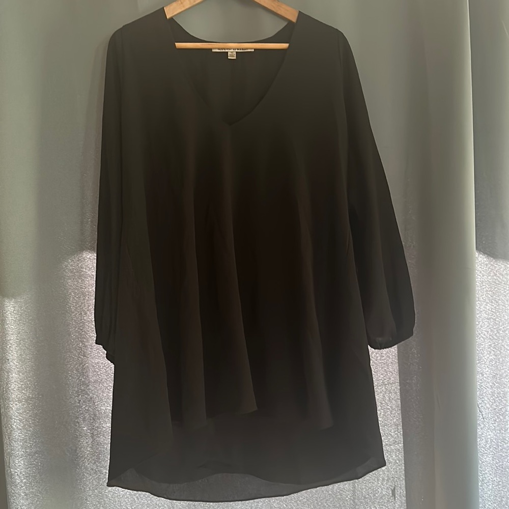 Lovers + Friends black dress